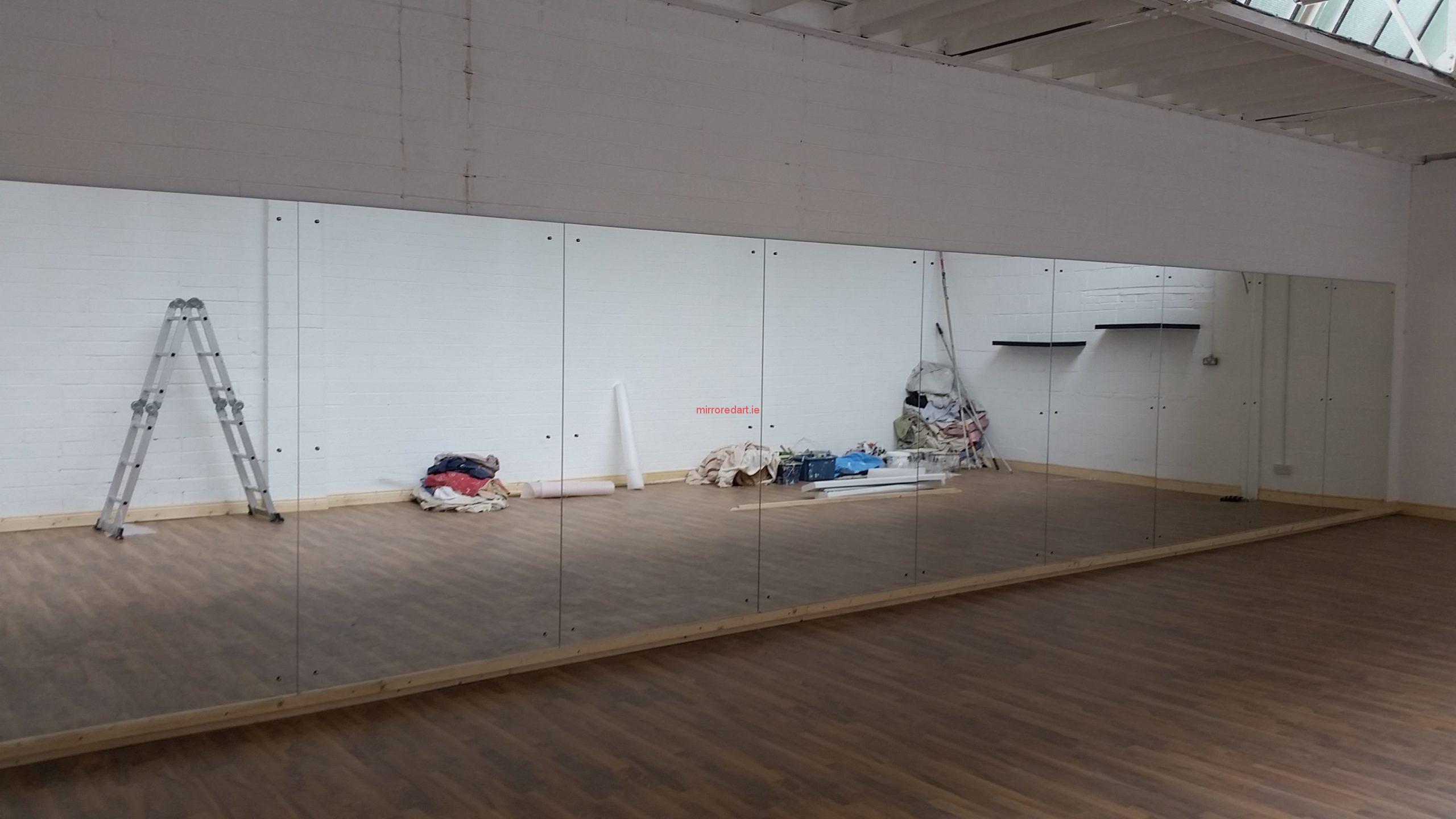 Contemporary dance studio mirrors Lucan Co Dublin - Mirrors for Living