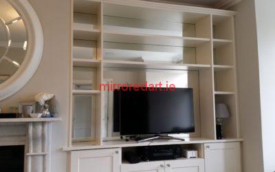 Mirrored bookshelves  Lucan