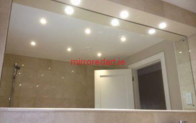 Full wall bathroom mirror   Castleknock  Dublin