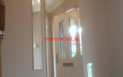 A 5 piece bevelled mirror set separated. Dundrum Dublin.